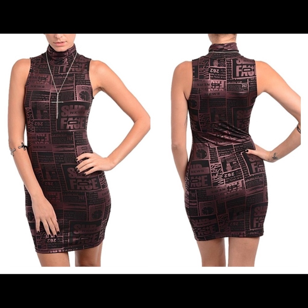 Foil street Dress